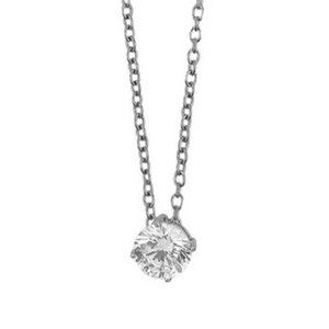 Boccadamo necklace jewel Steel woman jewel Zircons